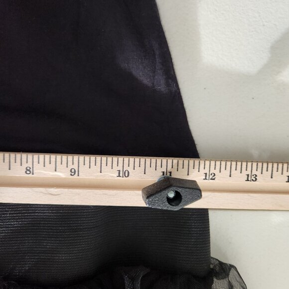 Miley Cyrus & Max Azria Tank Dress Womens Medium Sleeveless Tulle Ruffle Skirt B - Picture 8 of 9